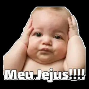 Meu Jesus!!!! - getsticker.com