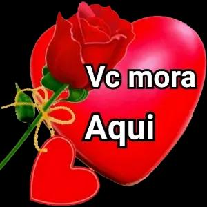 Vc mora Aqui - getsticker.com