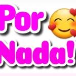 Por Nada!