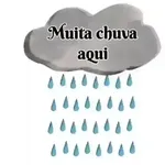 Muita chuva aqui