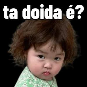 ta doida é? - getsticker.com