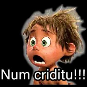 Num criditu!!!  - getsticker.com