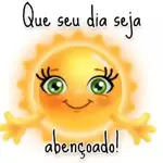 Que seu dia seja abençoado!