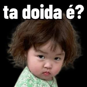 ta doida é? - getsticker.com