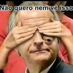 Não quero nem vê isso - getsticker.com