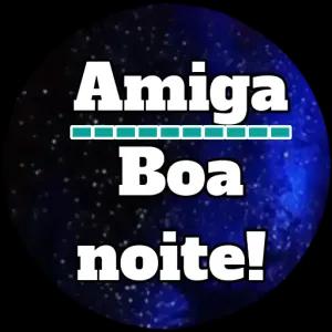 Amiga Boa noite! - getsticker.com