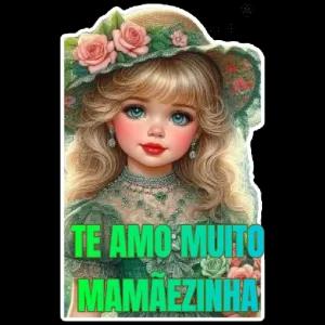 TE AMO MUITO MAMÃEZINHA - getsticker.com