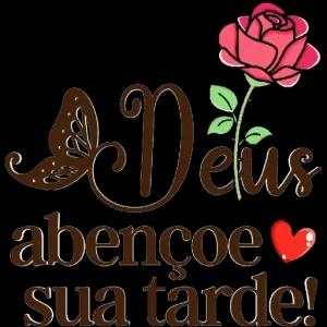 & Deus abençoe sua tarde! - getsticker.com