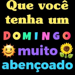 Que você tenha um DOMINGO muito abençoado - getsticker.com