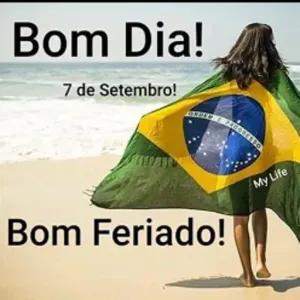 Bom Dia! 7 de Setembro! Bom Feriado! - getsticker.com