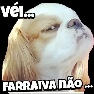 véi... farraiva não... - getsticker.com