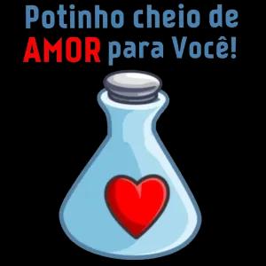 Potinho cheio de AMOR para Você! - getsticker.com