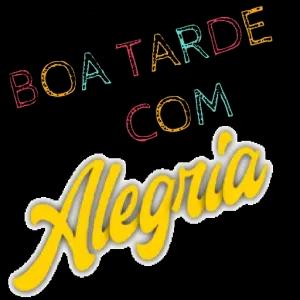 BOA TARDE COM Allegria - getsticker.com