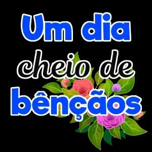 Um dia cheio de bênçãos - getsticker.com