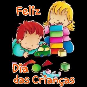 Feliz Diat das. Crianças  - getsticker.com