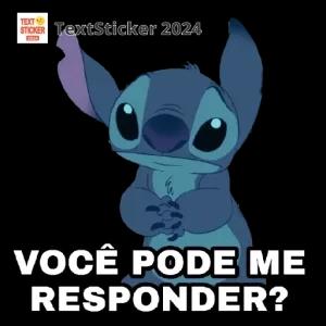 VOCÊ PODE ME RESPONDER? - getsticker.com