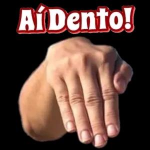 Aí Dentro! - getsticker.com