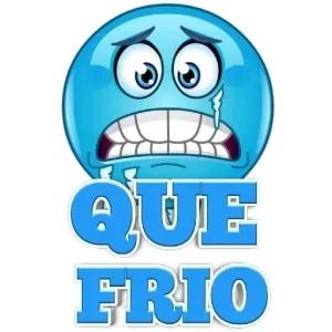 QUE FRIO - getsticker.com