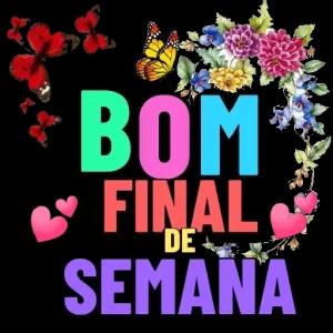 * BOM FINAL SEMANA  - getsticker.com