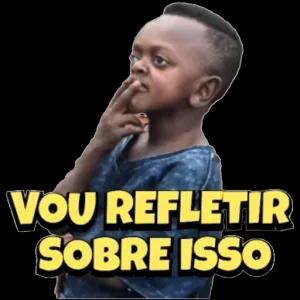 Vou refletir sobre isso - getsticker.com