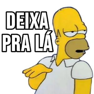 DEIXA PRA LÁ - getsticker.com