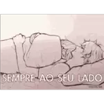 Andar sozinho pela vasta região selvagem, caminhar com você é a única maneira de ter luz