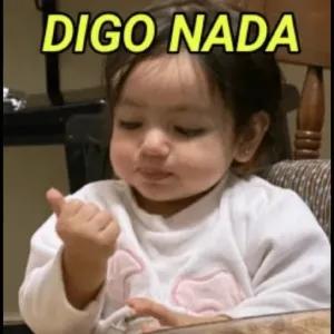 DIGO NADA - getsticker.com