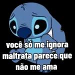 você só me ignora maltrata parece que não me ama
