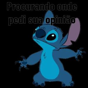 Procurando onde pedi sua opinião  - getsticker.com