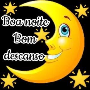 Boa noite Bom descanso - getsticker.com
