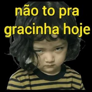 não to pra gracinha hoje - getsticker.com