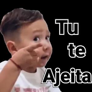 Tu te Ajeita - getsticker.com