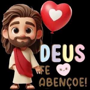 DEUS TE ABENÇOE! - getsticker.com