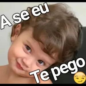 A se eu Te pego - getsticker.com