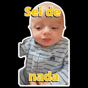 Sei de nada - getsticker.com