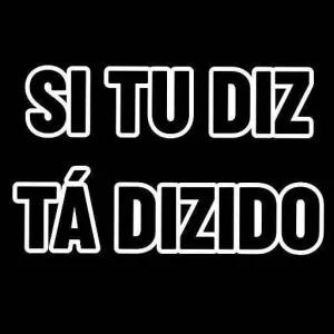 SI TU DIZ TÁ DIZIDO - getsticker.com