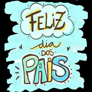 FELIZ dia DOS: v PAIS  - getsticker.com