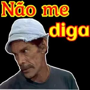 Não me diga - getsticker.com