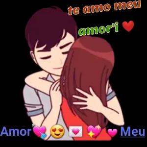 te amo meu amor'i Amor Meu - getsticker.com