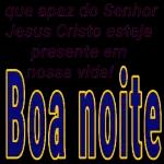 Bom Dia! Que a paz de Jesus se faça presénte na sua vida