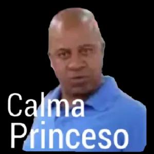Calma Princeso - getsticker.com