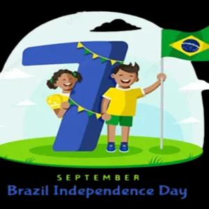 SEPTEMBER 7 Brazil Independence Day - getsticker.com