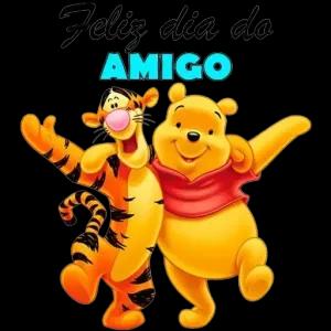 Feliz dia do AMIGO - getsticker.com