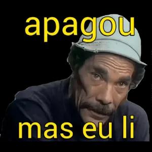 apagou mas eu li - getsticker.com