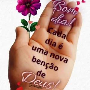 Bom dia! Cada dia é uma nova benção de Deus! - getsticker.com