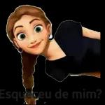 não tenho nem figurinha para esse momento