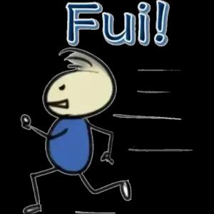 Fui! - getsticker.com