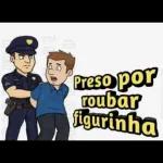 Preso por roubar figurinha