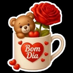 Bom Dia - getsticker.com