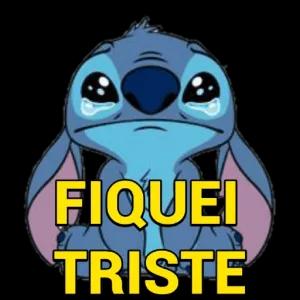 FIQUEI TRISTE - getsticker.com
